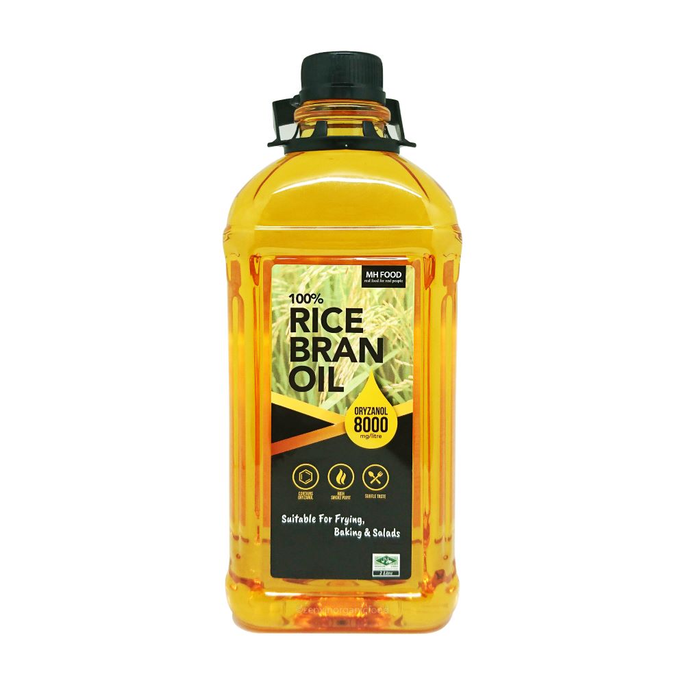 100% Rice Bran Oil 2L (MH Food)