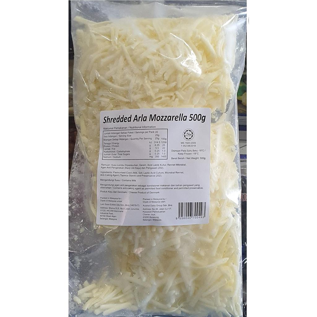 Arla Shredded Mozzarella 500g