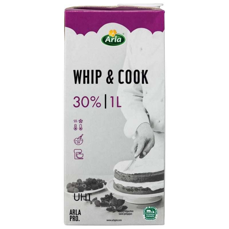 Arla Whip &amp; Cook Blended Cream 1L