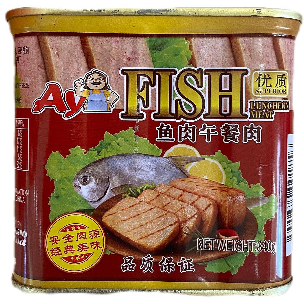 Ay Fish Luncheon Meat 鱼午餐肉 340g