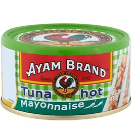 Ayam Brand Mayonnaise Hot Tuna 160g (Light Green)