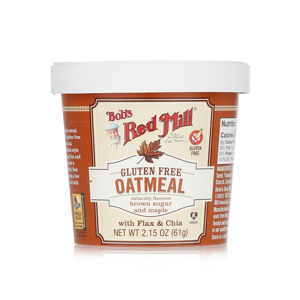 BOB'S RED MILL GF OATMEAL BROWN MAPLE 61G