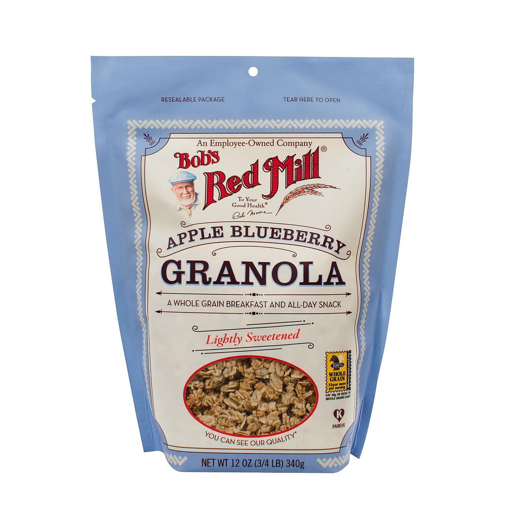 BOB'S RED MILL GRANOLA APPLE BLUEBERRY