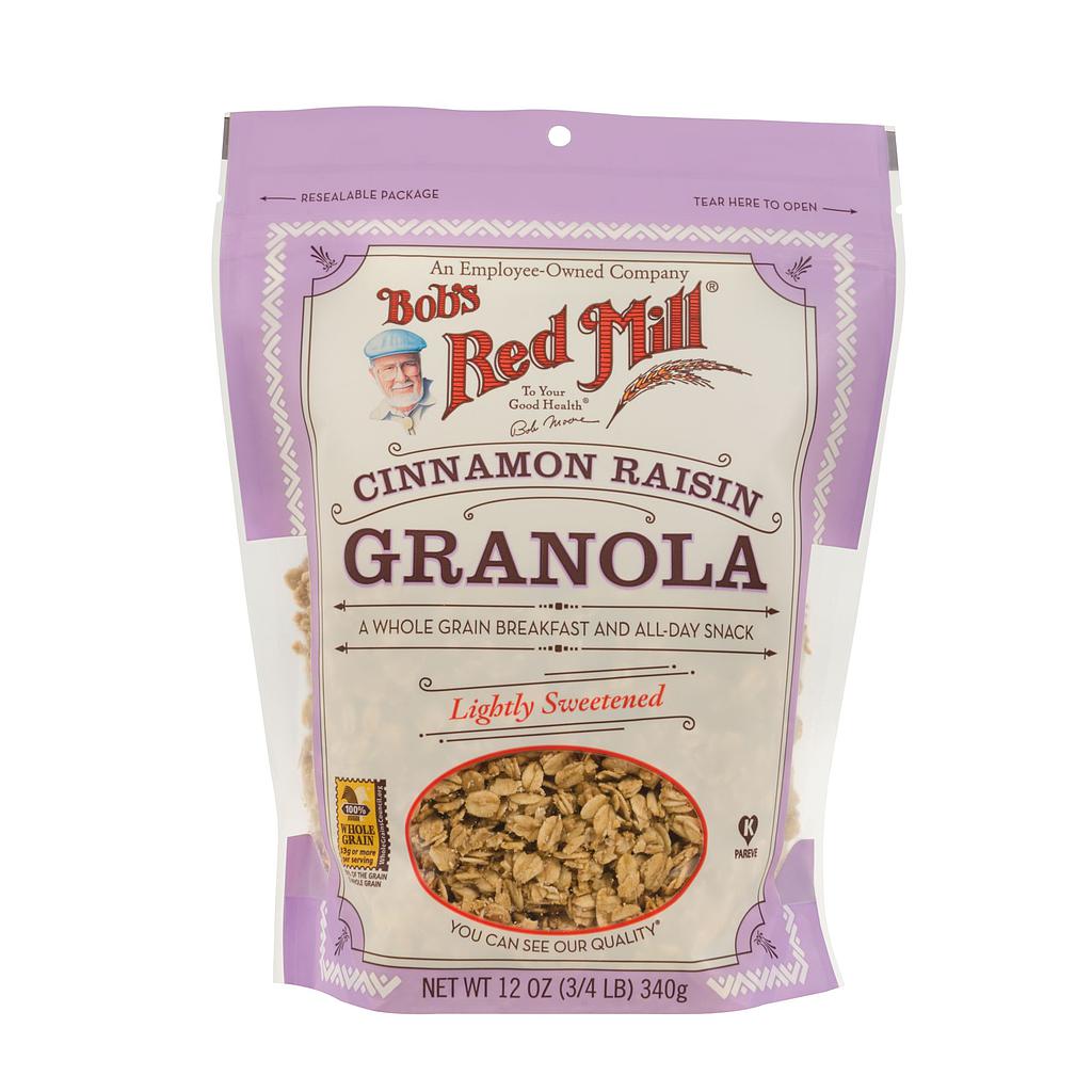 BOB'S RED MILL GRANOLA CINNAMON RAISIN