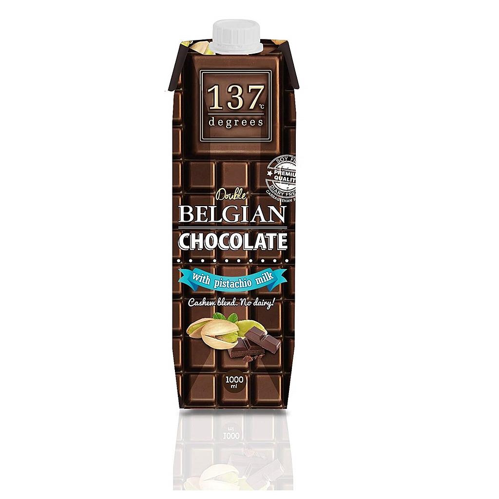 137Degrees Belgian Chocolate w/ Pistachio Milk 1L