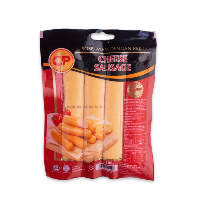 CP Premium Cheese Sausage 240G