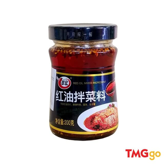 CuiHong Spicy Chili Oil 红油拌菜料 200g