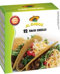 EL SABOR TACO SHELL 12'S 150GM