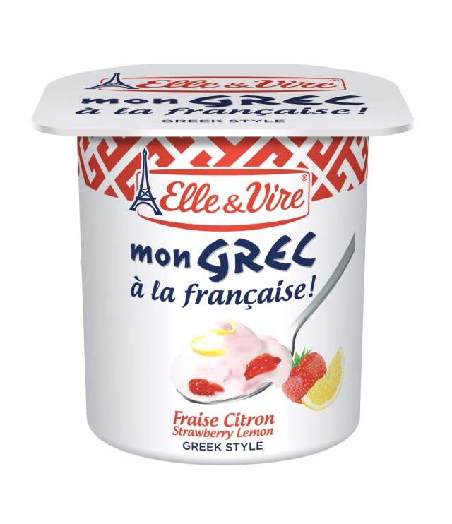 EV Mon Grec Dairy Dessert Strawberry Lemon 125g