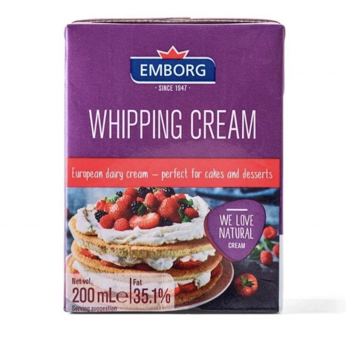 Emborg Whipping Cream 200ml