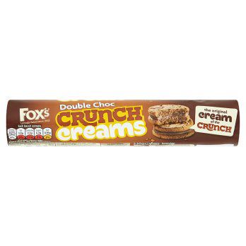 FOXS DOUBLE CHOC CRUNCH CREAMS 230G