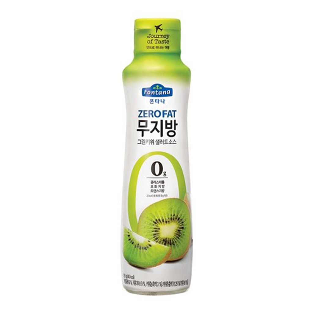 Fontana Zero Fat Dressing Green Kiwi 230g