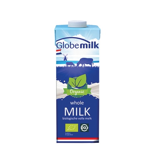 Globemilk Organic Whole Milk 1L