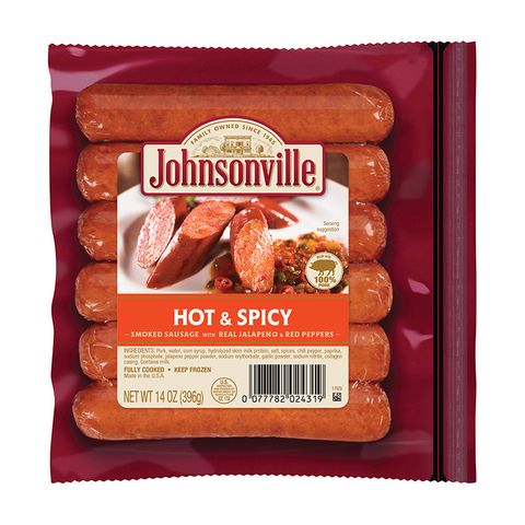 HOT & SPICY SAUSAGE JOHNSONVILLE