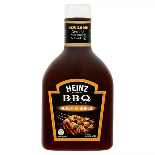 Heinz Honey &amp; Garlic BBQ Sauce 600g