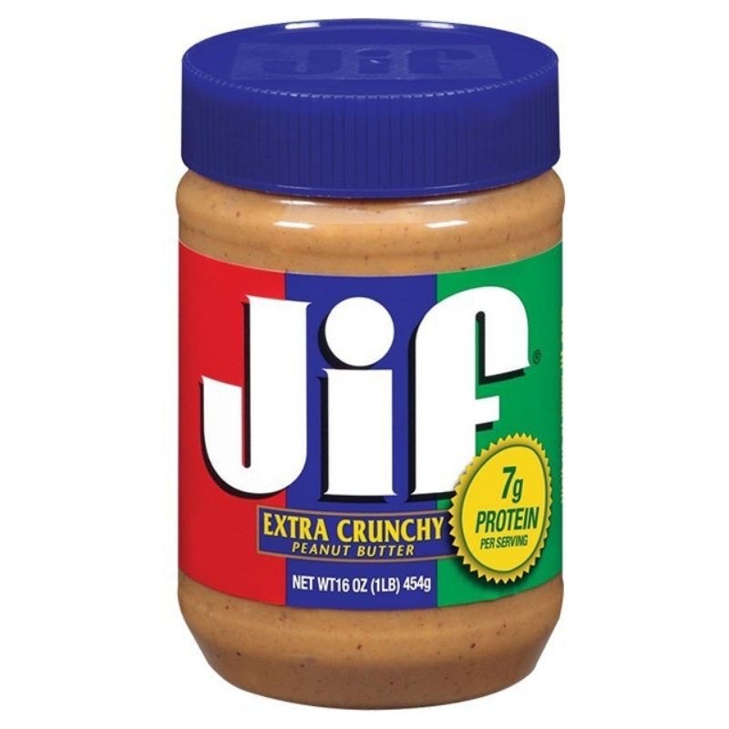 JIF Peanut Butter Crunchy 454g