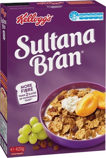 KELLOGGS CEREAL SULTANA BRAN 420G