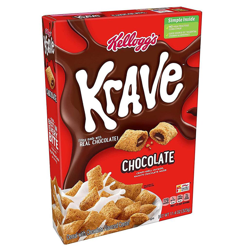 KELLOGGS KRAVE CHOCOLATE 11.4OZ