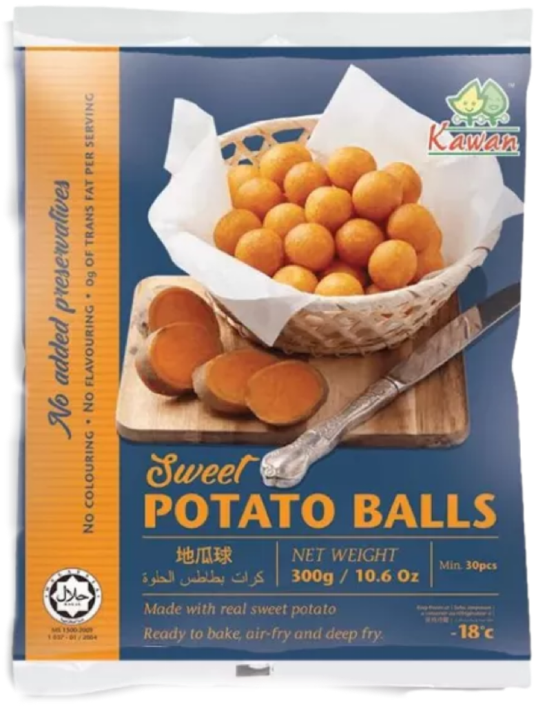 KW FROZEN SWEET POTATO BALL