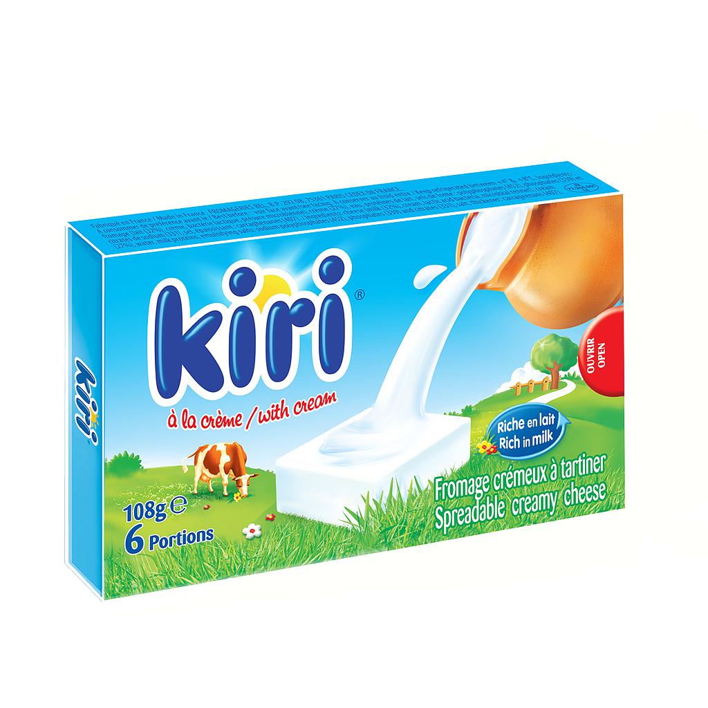 Kiri Spreadable Creamy Cheese 6P