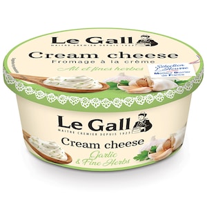 Le Gall Garlic &amp; Herb Spreadable Cream Cheese 150g