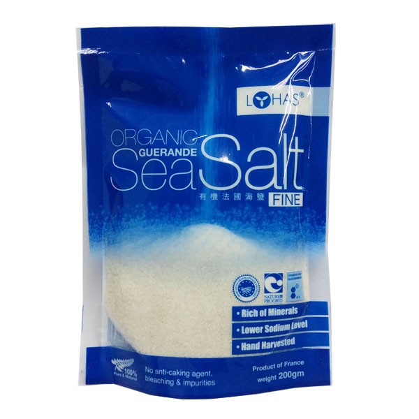 Lohas ORG Guerande Fine Sea Salt 有机法国海盐 200gm