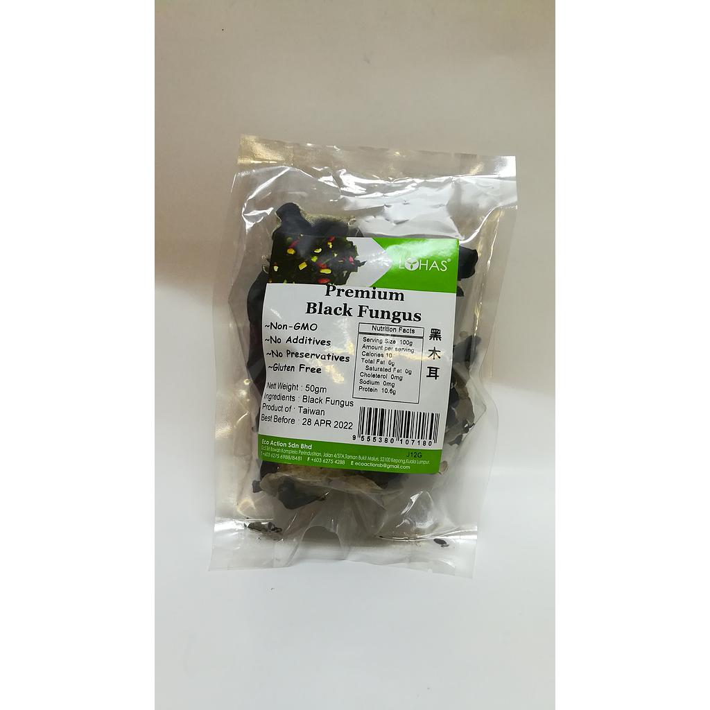 Lohas Premium Black Fungus 黑木耳 50g