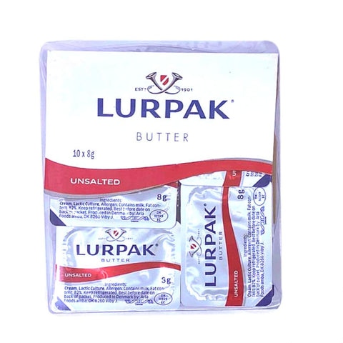 Lurpak Unsalted Butter in Cup 10x8g