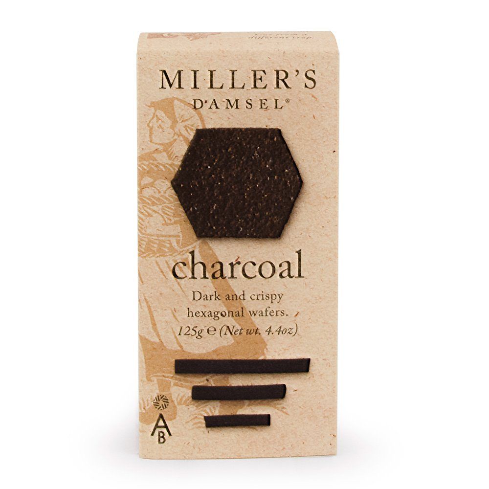 MILLER'S DAMSELS CHARCOAL CRACKER 125G