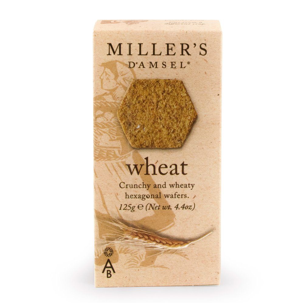 MILLER'S DAMSELS WHEAT CRACKER 125G WeFresh