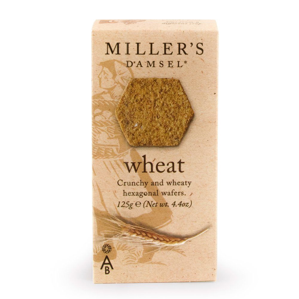 MILLER'S DAMSELS WHEAT CRACKER 125G