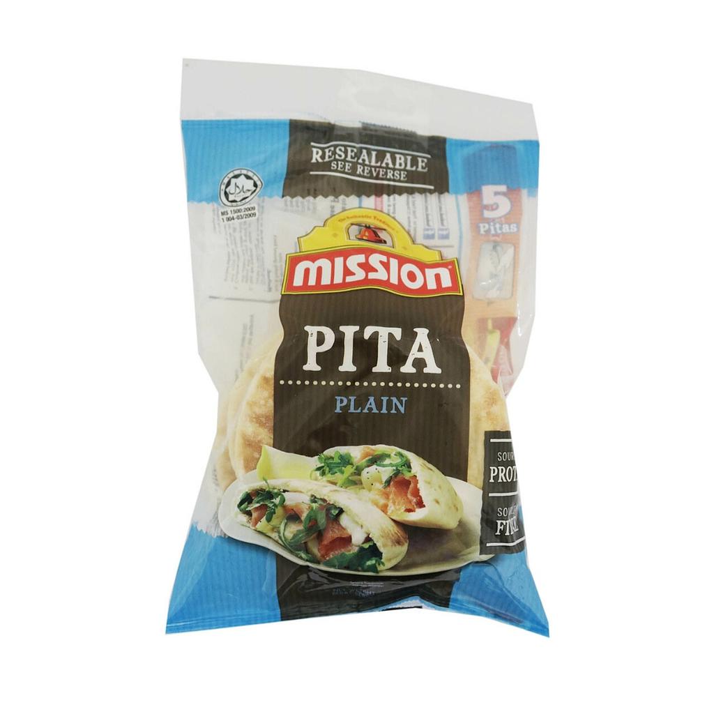 MISSION PITA PLAIN 400G