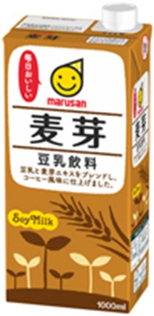 Marusan Soymilk Drink Malt 麦芽味豆乳 1L