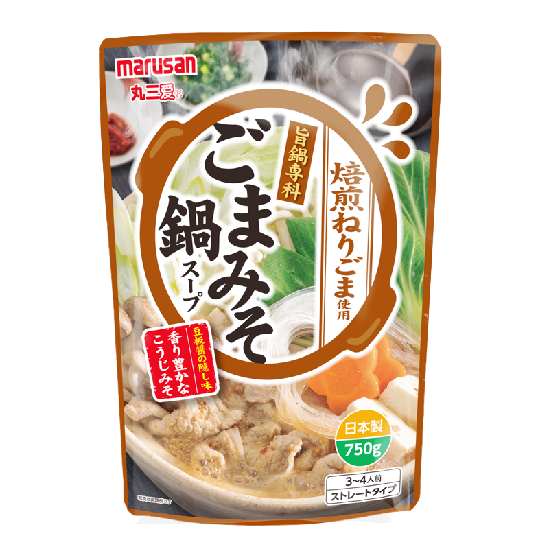 Marusanai Goma Miso Soup 味增火锅汤底 750g