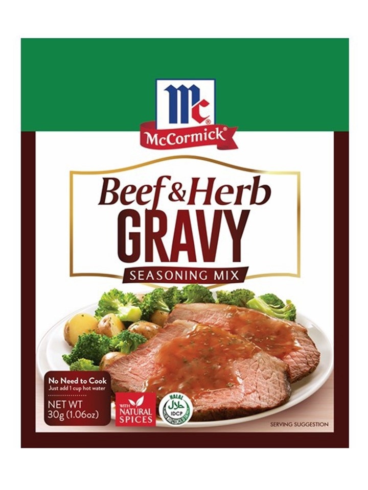 McCormick Beef & Herb Gravy 30g