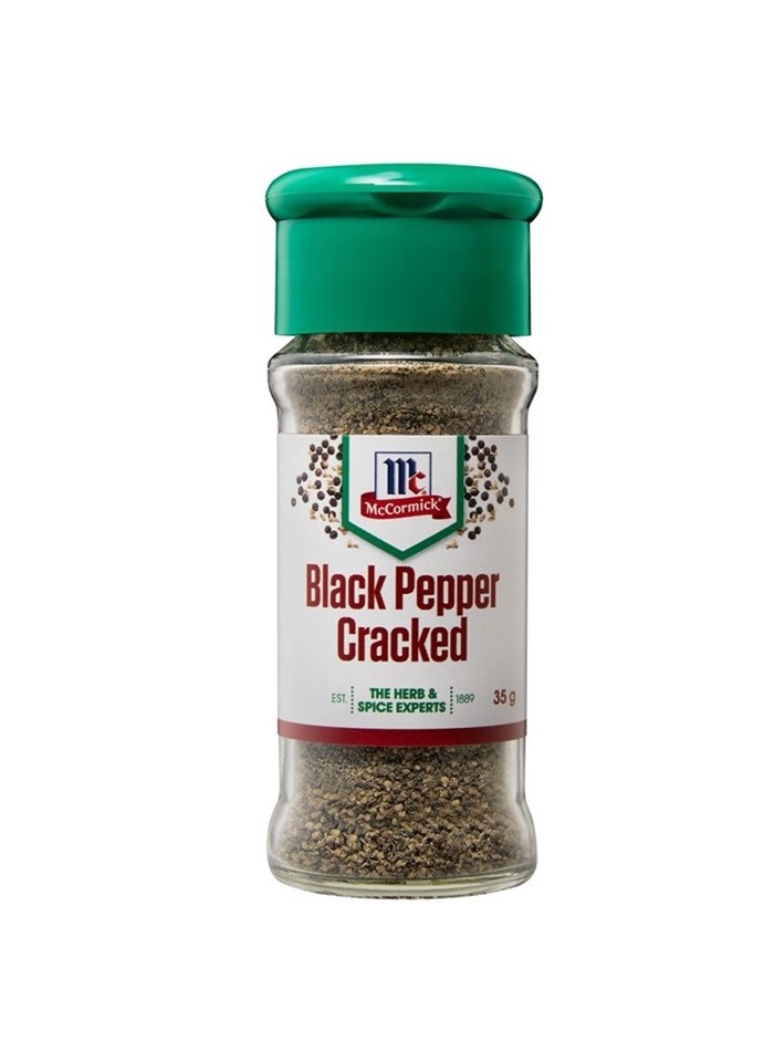 McCormick Black Pepper Cracked 35g