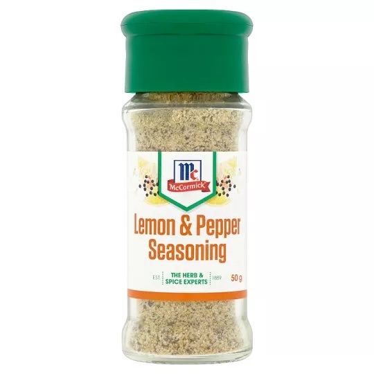 McCormick Lemon &amp; Pepper Seasoning 50g