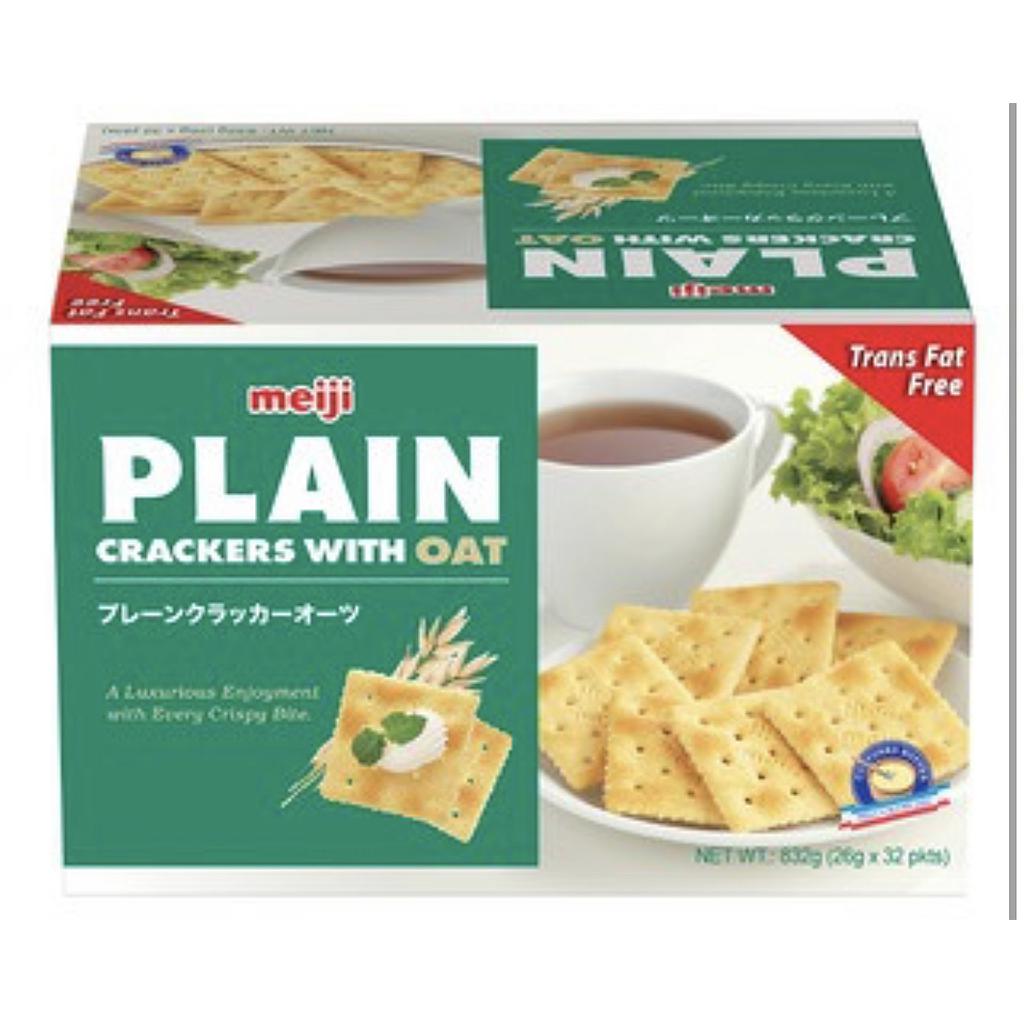 Meiji Plain Cracker w/ Oat 832g