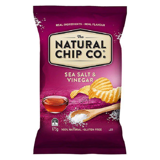 Natural Chip Co Sea Salt &amp; Vinegar 175g