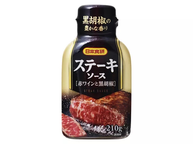 Nihon Shokken Steak Sauce Black Pepper 210g