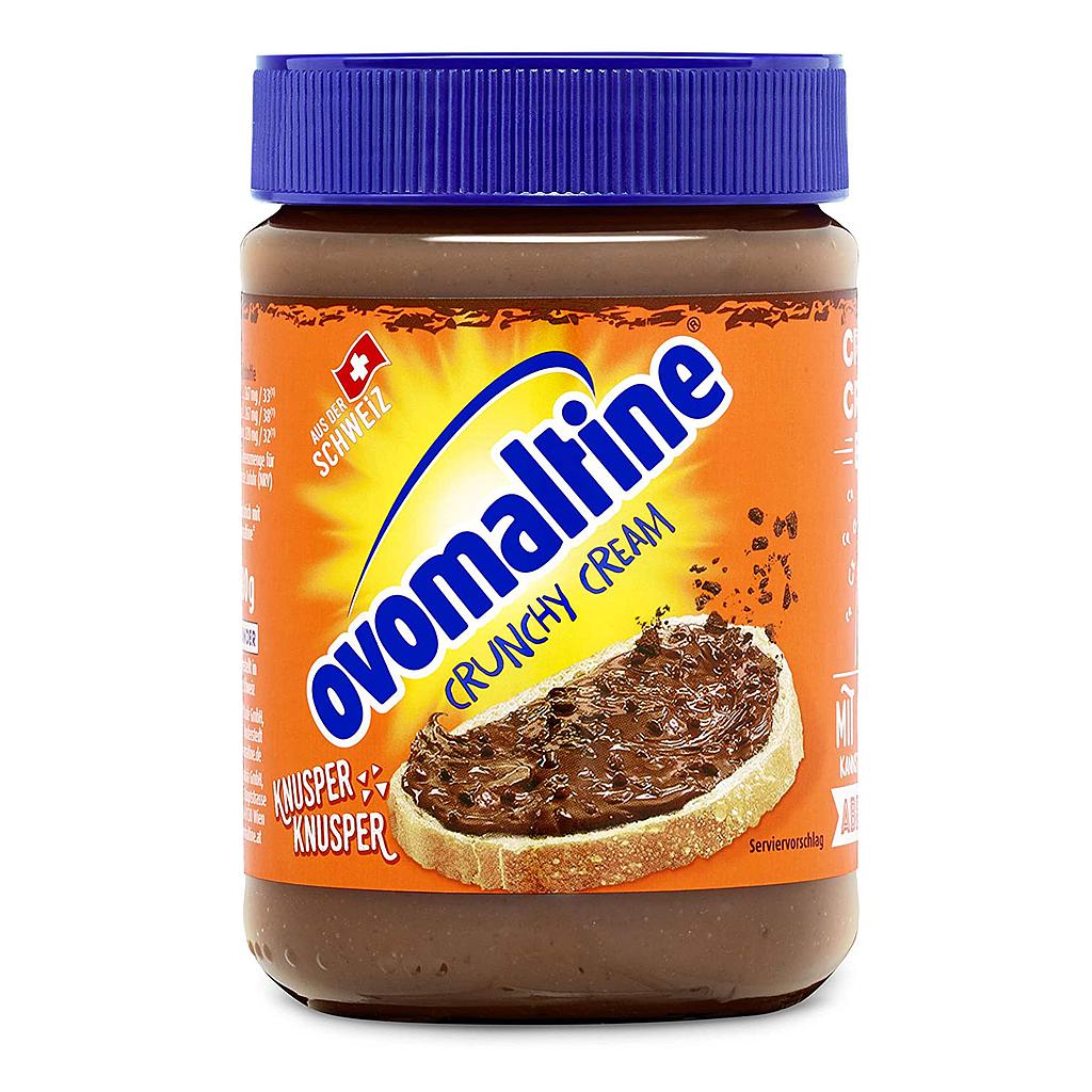 OVOMALTINE CRUNCHY CREAM 380G GLASS JARS