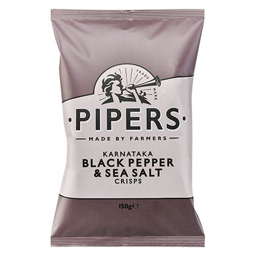 Piper Crisp Black Pepper &amp; Sea Salt 150g