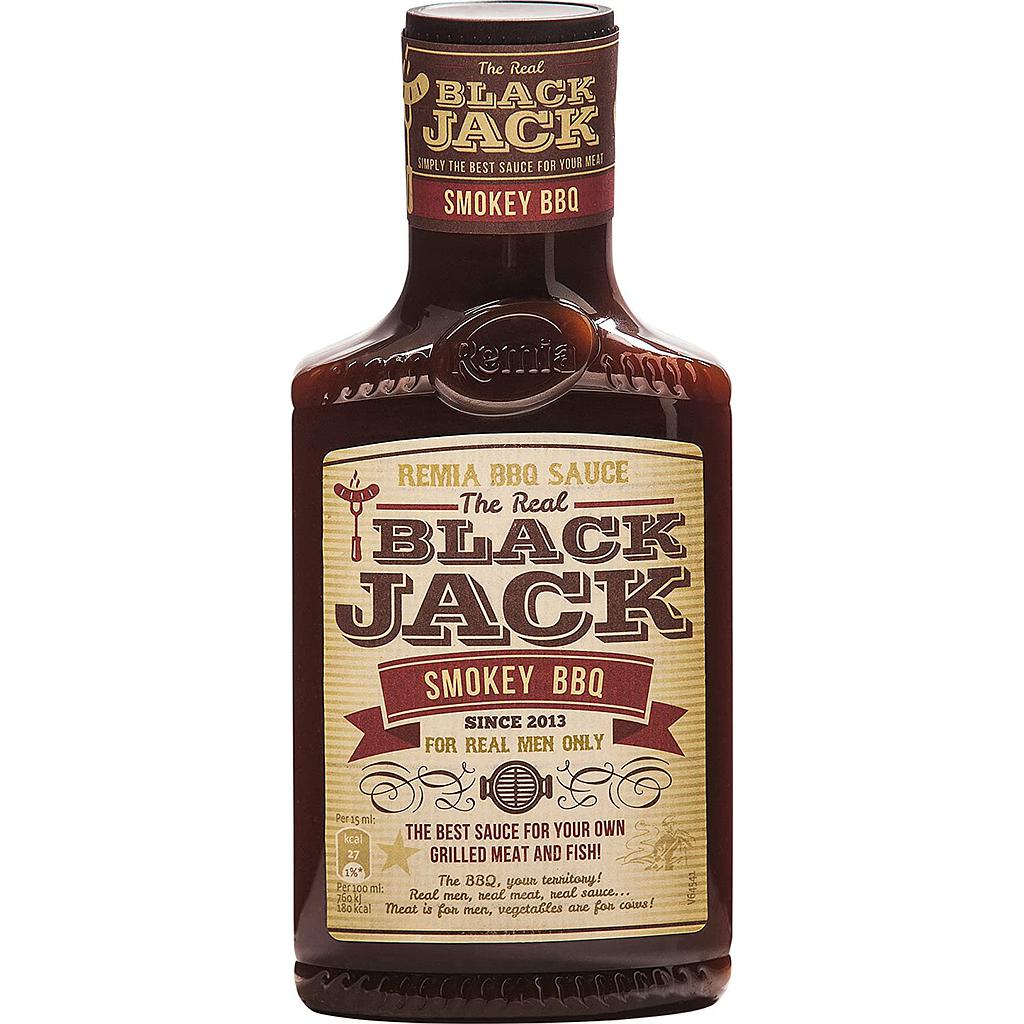 REMIA BBQ BLACK JACK SMOKEY SAUCE 450ML