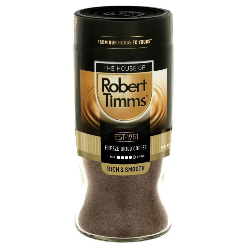 ROBERT TIMMS FREZE DRIED INST COFFE 100G