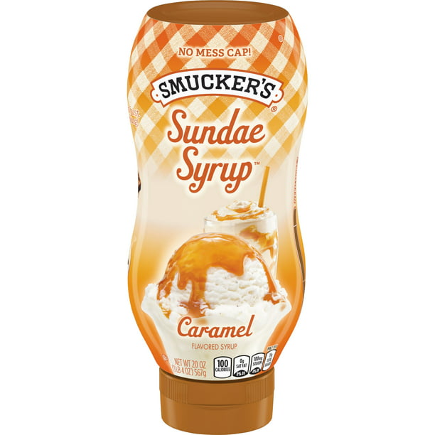 SMUCKER'S SUNDAE SYRUP CARAMEL 20 OZ