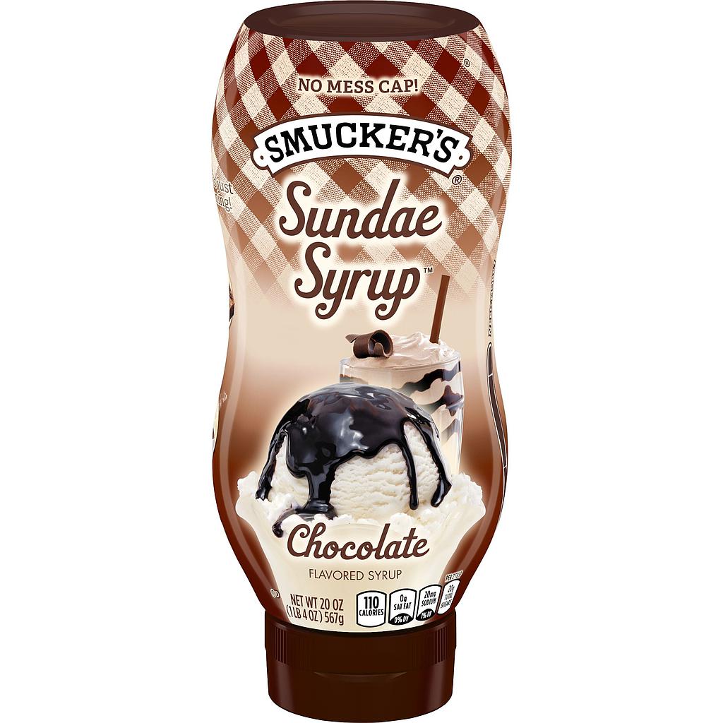 SMUCKER'S SUNDAE SYRUP CHOCOLATE 20 OZ