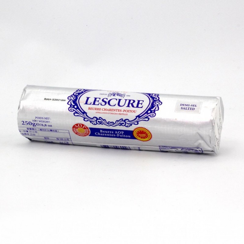 Salted Butter Roll 250g (Lescure)