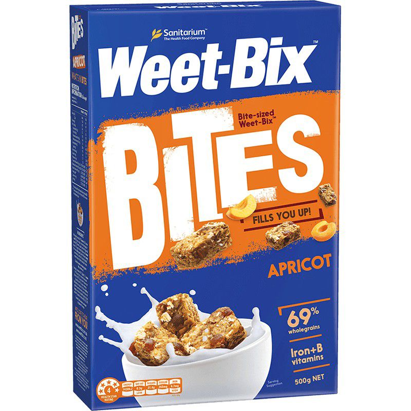 Sanitarium Weet-Bix Apricot Bites 510g