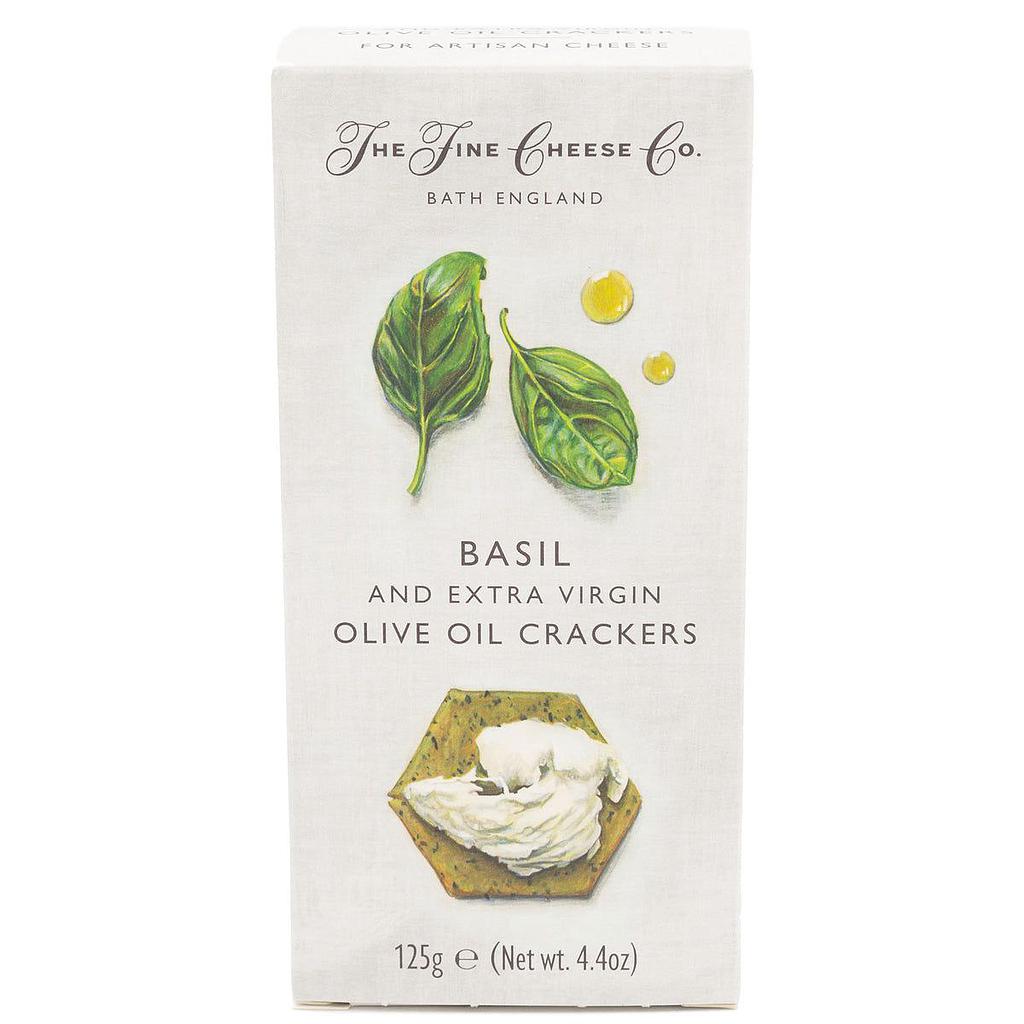 THE FINE CHEESE CO BASIL & EVOO CRACKER 125G