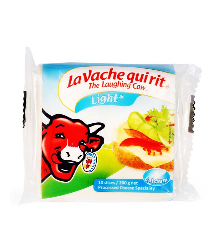 The Laughing Cow Light Cheese Slices 200g